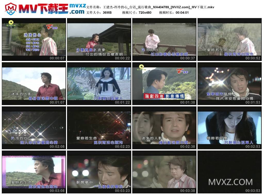 王建杰-冷冷的心_台语_流行歌曲_MA404789